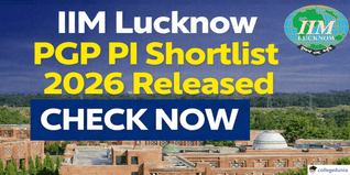 IIM Lucknow PGP PI Shortlist 2026 Released; Check Now @iiml.ac.in